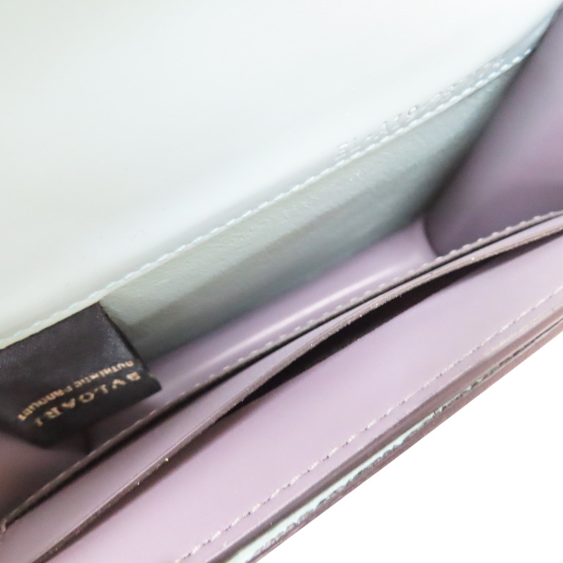 藍色 牛皮 蛇頭 Serpenti 扣式 卡夾 名片夾【BVLGARI 寶格麗】-5