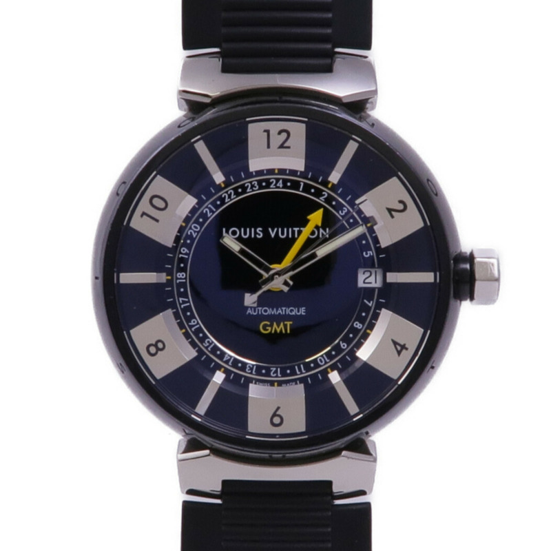LOUIS VUITTON Tambour GMT Q113K-0