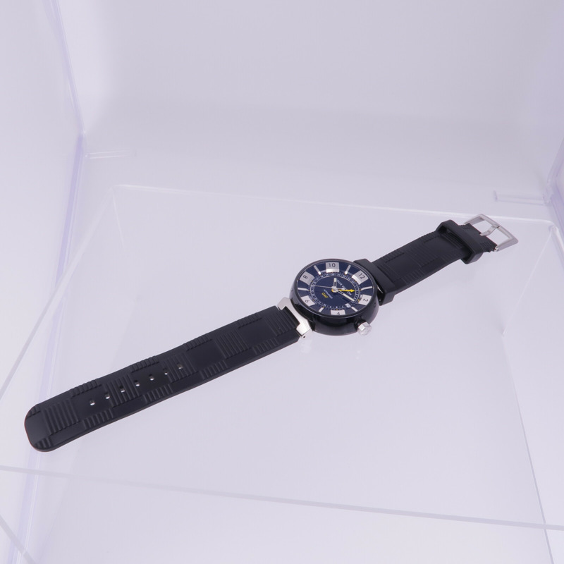 LOUIS VUITTON Tambour GMT Q113K-5