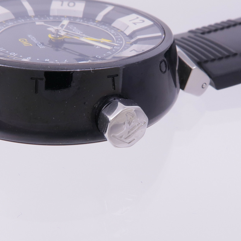LOUIS VUITTON Tambour GMT Q113K-8
