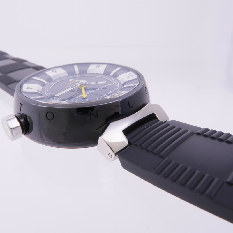 LOUIS VUITTON Tambour GMT Q113K-12