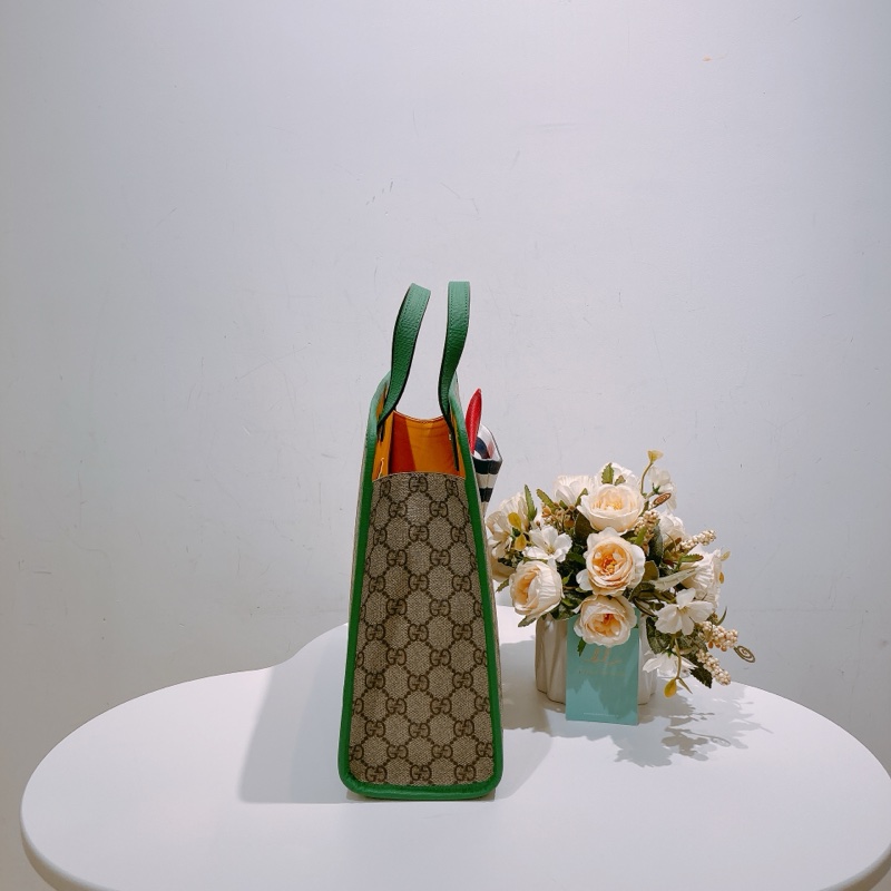 TW4501 GUCCI 古馳兒童小船經典花紋手挽包包CHILDREN BOAT SHIP GG SUPREME HANDBAG CANVAS-5