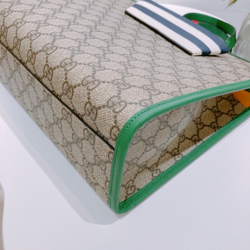 TW4501 GUCCI 古馳兒童小船經典花紋手挽包包CHILDREN BOAT SHIP GG SUPREME HANDBAG CANVAS-7