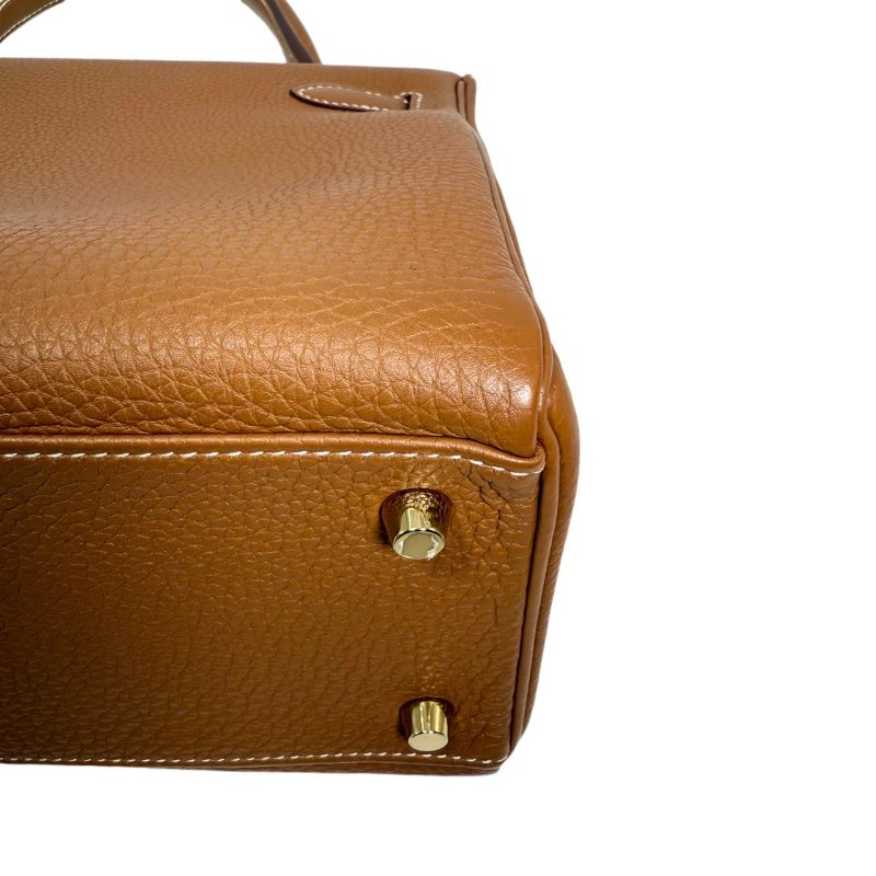 [4539］愛馬仕 Hermès Kelly 28 (金棕色）Togo皮 A刻-8