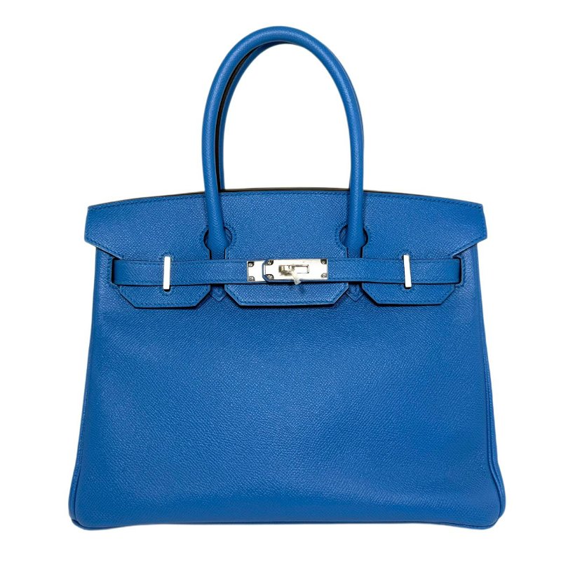 【4111】愛馬仕Hermès Birkin 30  (坦桑尼亞藍) EP皮 A刻-0