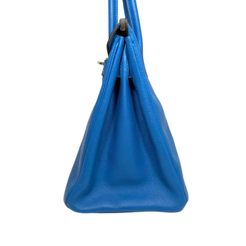 【4111】愛馬仕Hermès Birkin 30  (坦桑尼亞藍) EP皮 A刻-3