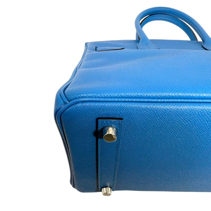 【4111】愛馬仕Hermès Birkin 30  (坦桑尼亞藍) EP皮 A刻-7