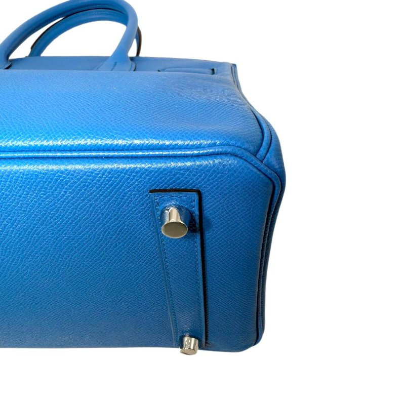 【4111】愛馬仕Hermès Birkin 30  (坦桑尼亞藍) EP皮 A刻-8