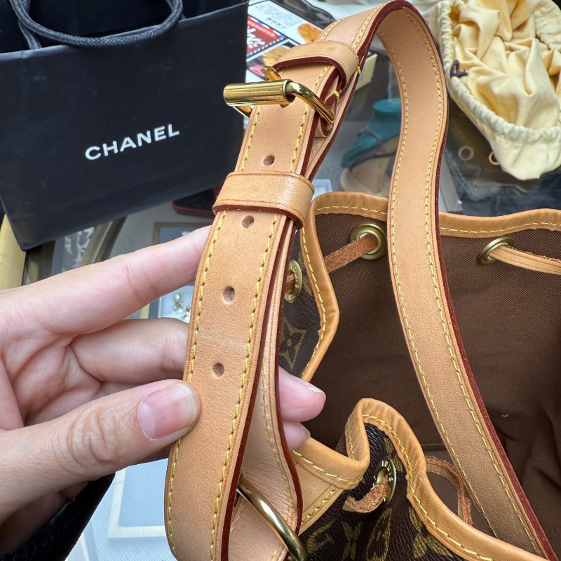 LV 路易威登/Louis Vuitton NOÉ BB 手袋 抽繩水桶 肩背包斜背包-14