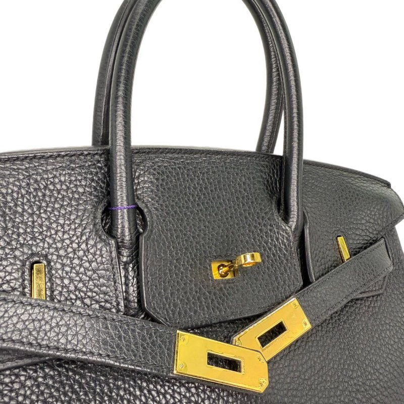 ［4309］愛馬仕 Hermès Birkin 30 黑 T刻-10