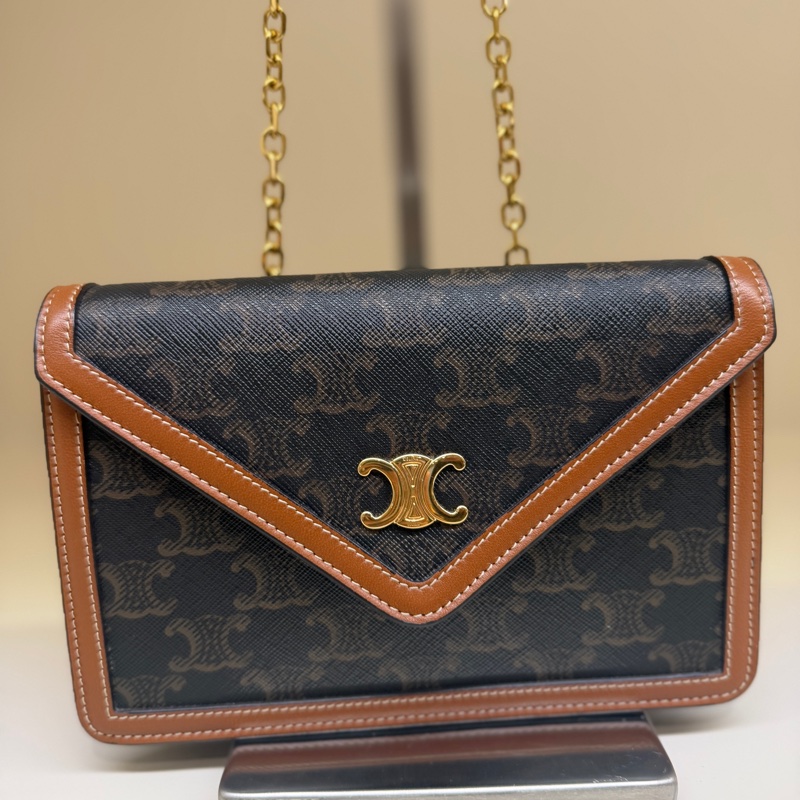 Celine 老花信封WOC 🤍🩶盒子/防塵袋-1