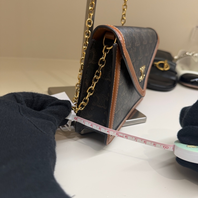 Celine 老花信封WOC 🤍🩶盒子/防塵袋-2