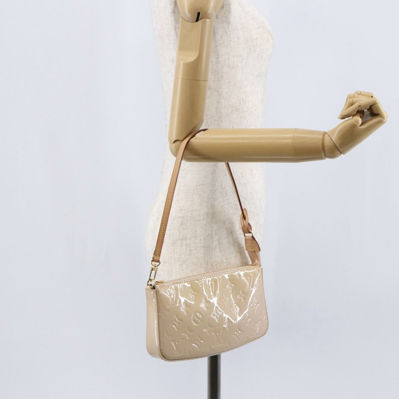 【日本直送】路易威登 Vernis 手拿包配件 Rose Angelique M90072 LV 正品 149226V-21