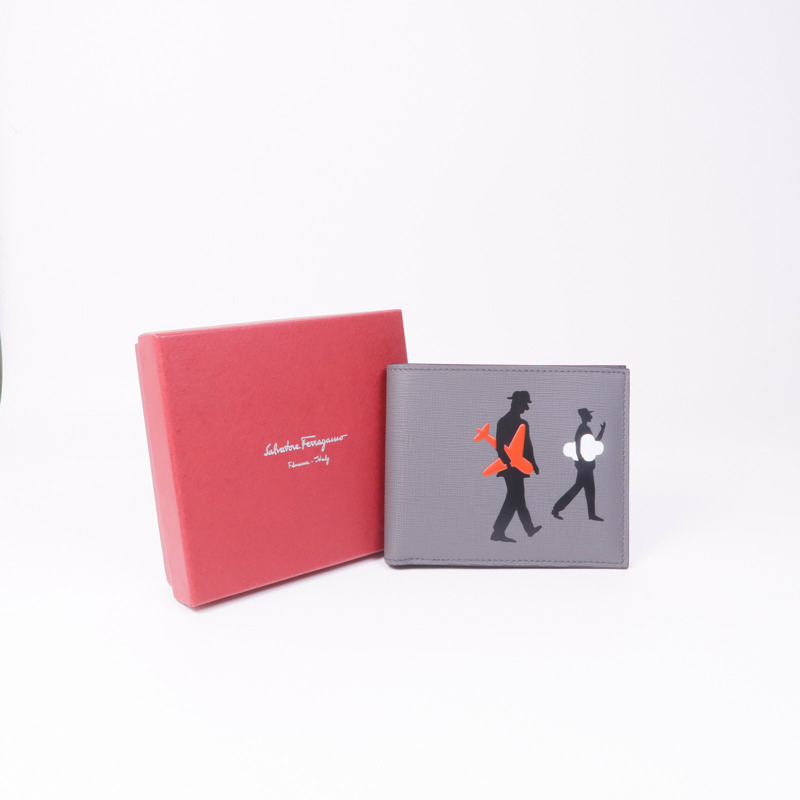 Salvatore Ferragamo 牛皮皮革Wallet錢包-13