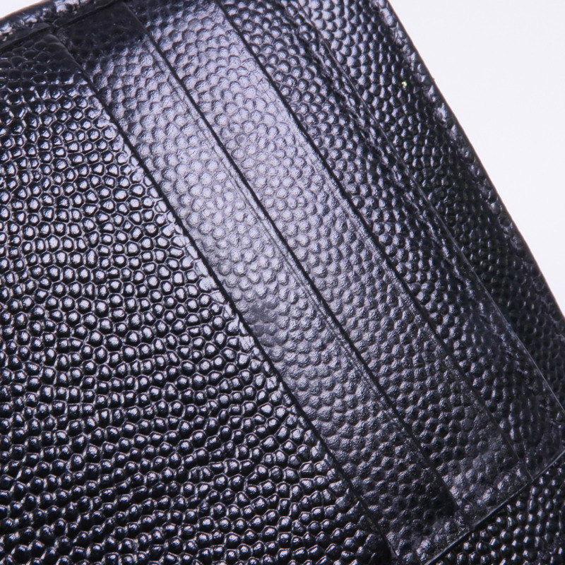 SAINT LAURENT 牛皮皮革Wallet金扣錢包-16