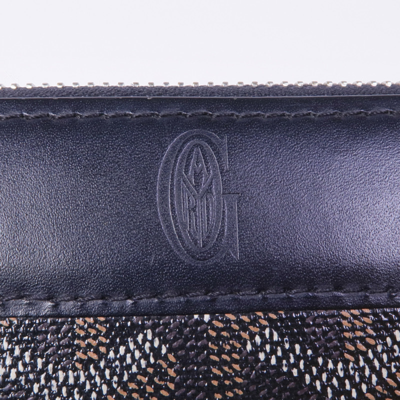 GOYARD 塗層帆布Long Wallet銀扣長錢包-11