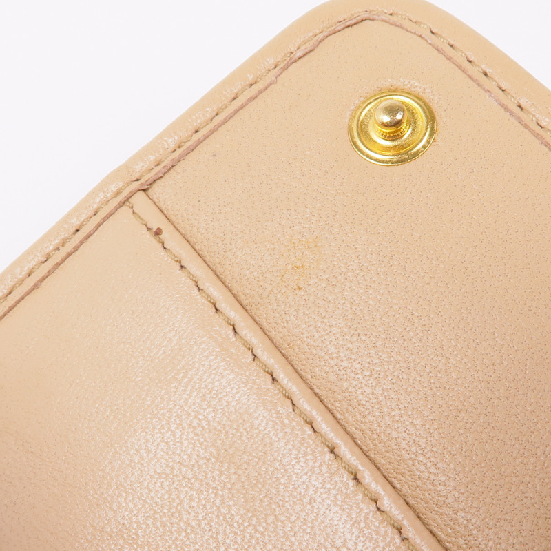 Miu Miu Nappa皮革Matelasse Long Wallet金扣長錢包-20