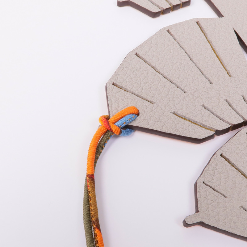 HERMES Epsom皮革Petit h Charm掛飾-3