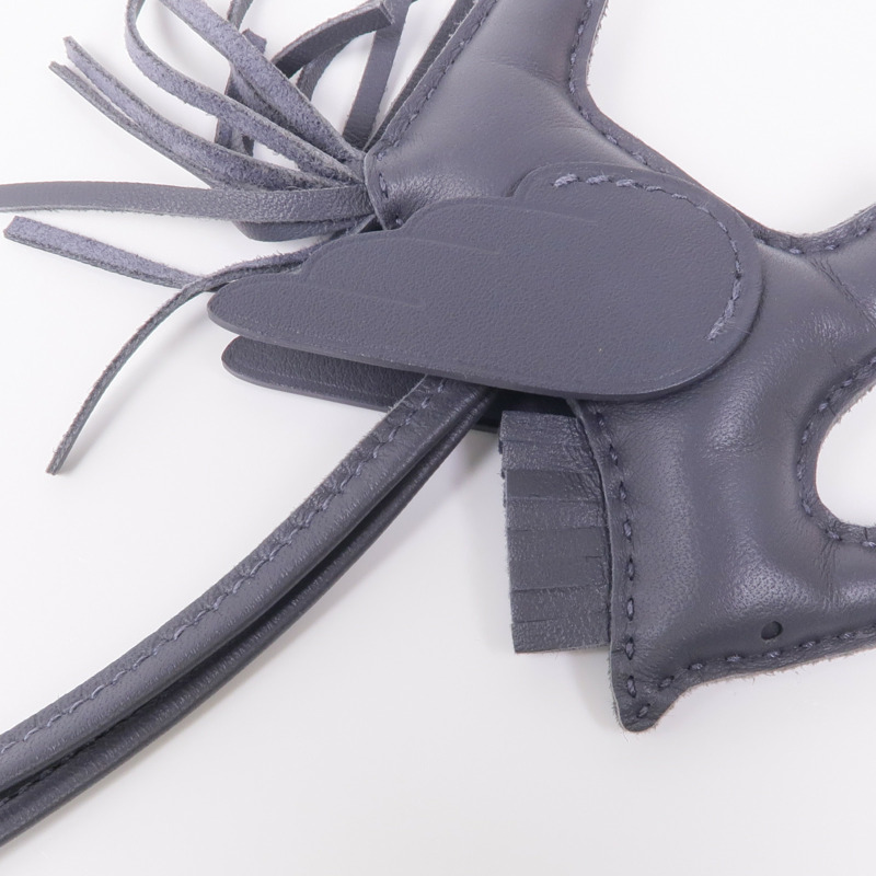 HERMES Milo/Swift皮革Rodeo Pegase PM Charm掛飾-3