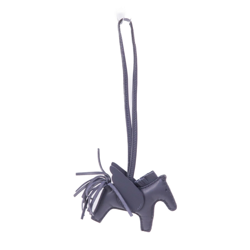 HERMES Milo/Swift皮革Rodeo Pegase PM Charm掛飾-6