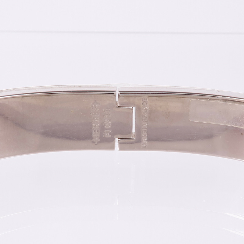 HERMES 琺瑯/金屬Clic H手鐲-7