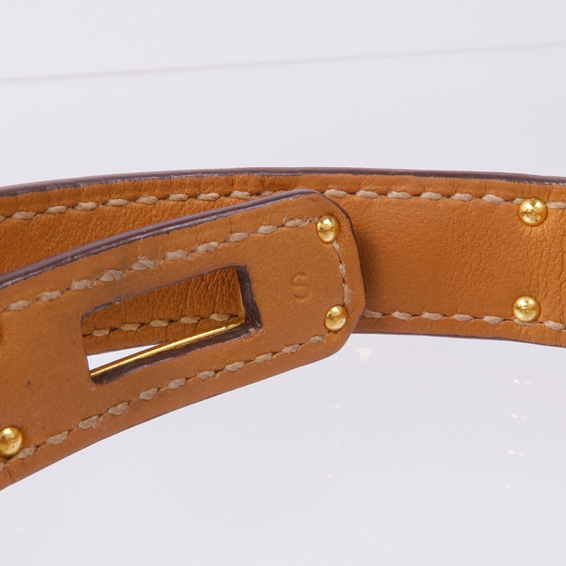 HERMES Epsom皮革Kelly Double Tour Bracelet手鏈-8