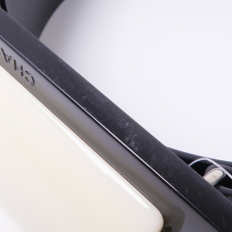 CHANEL 漆皮皮革Belt銀扣皮帶-10