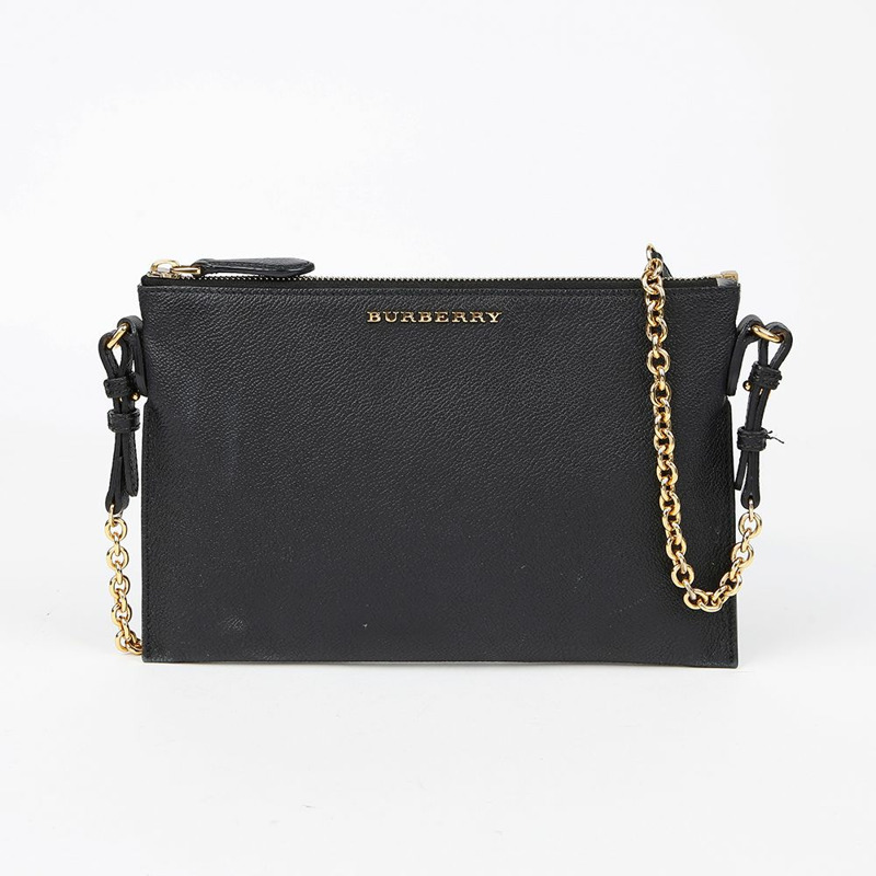 BURBERRY 金屬標誌單肩斜背包 4033055-0