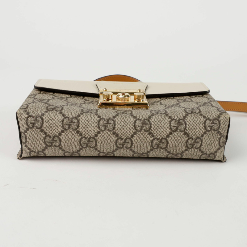 GUCCI 掛鎖迷你頂部提把托特單肩包 652683-7