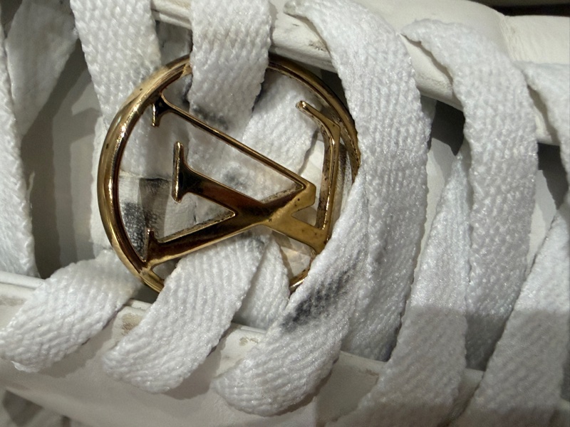 Louis Vuitton Logo小白鞋🩵尺寸37-23