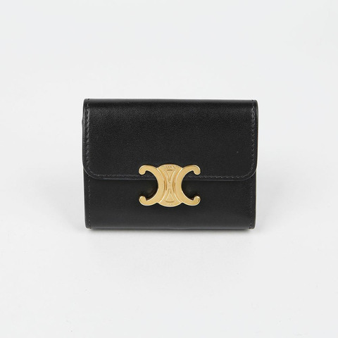 CELINE Triope 緊湊型零皮夾 10I653DPV