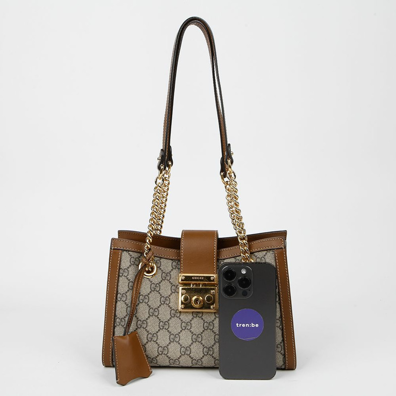 GUCCI 掛鎖小號肩背包 498156-7