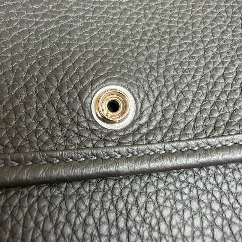 HERMES Evelyne 29肩背包 方框O銅黑色 W刻-11