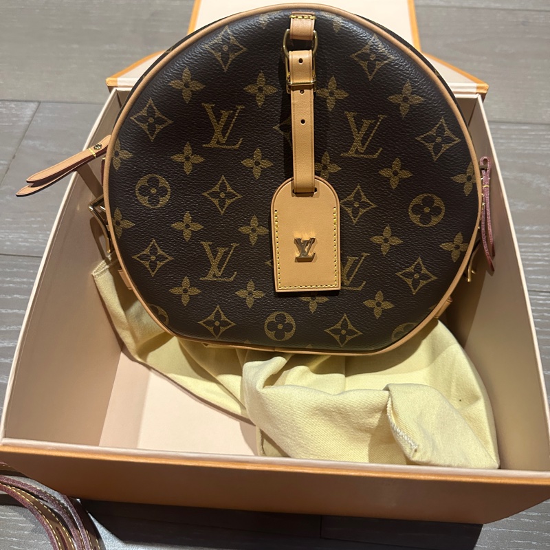 Louis Vuitton 圓餅老花包-1