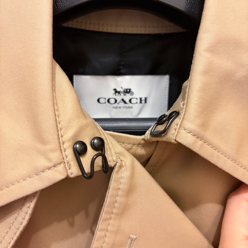 coach卡其色風衣-5