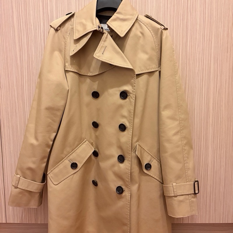 coach卡其色風衣-11