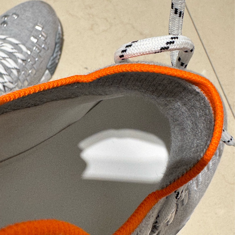 Hermes灰色針織運動鞋#38.5-28