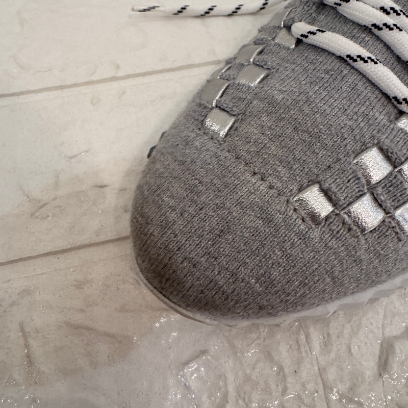 Hermes灰色針織運動鞋#38.5-30