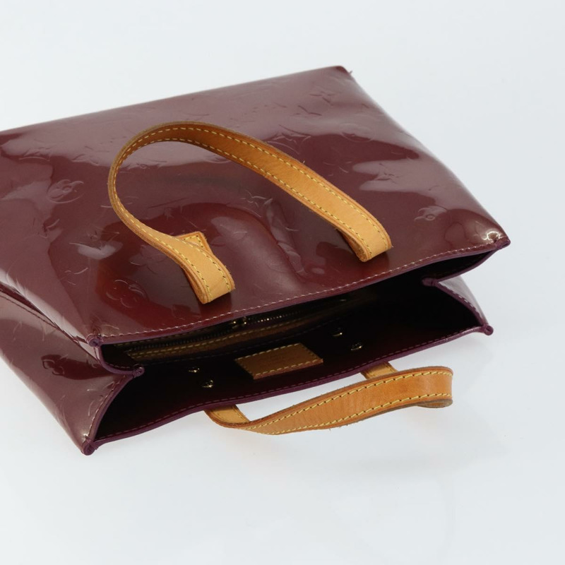 【日本直送】路易威登 Monogram Vernis Reade PM 手提包紫色 Viole M93578 正品 146503-5