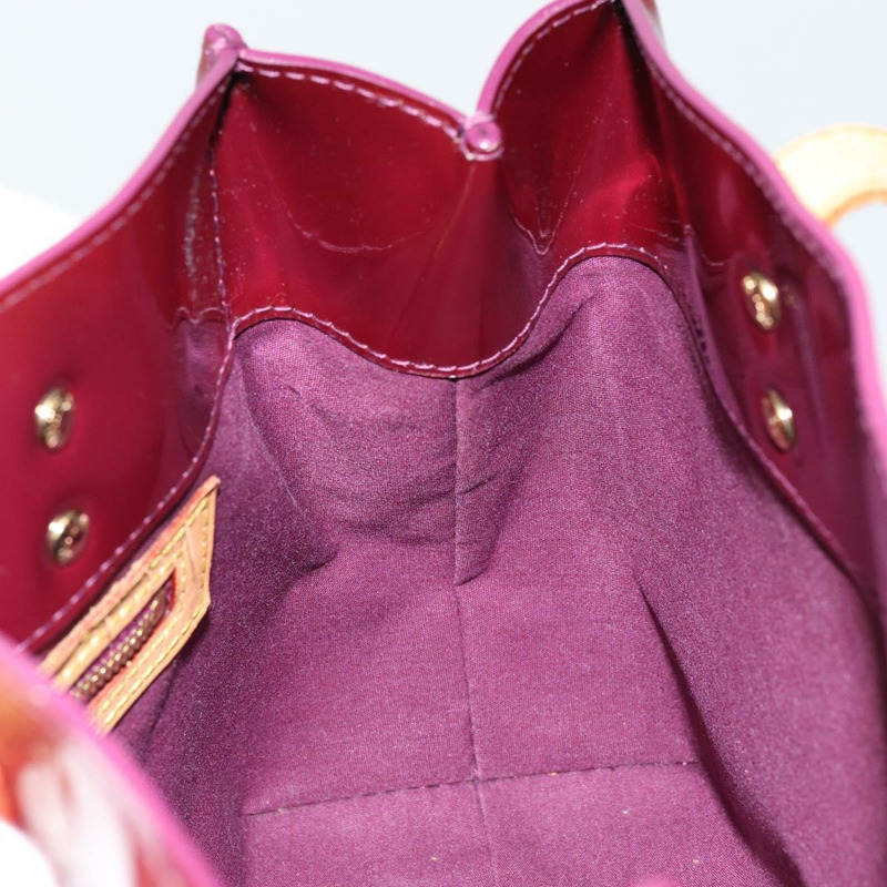 【日本直送】路易威登 Monogram Vernis Reade PM 手提包紫色 Viole M93578 正品 146503-17