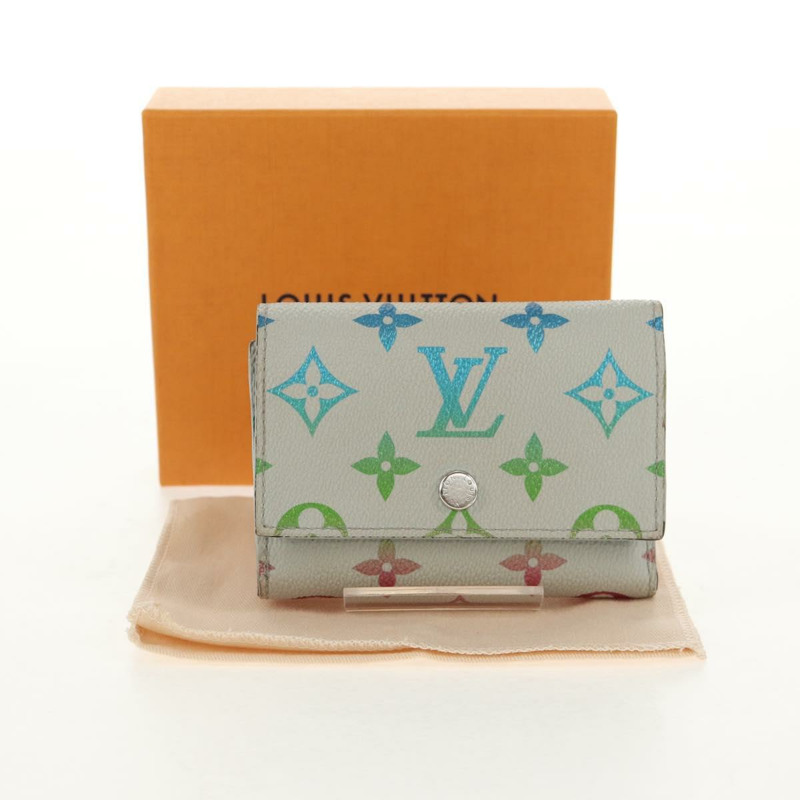 【日本直送】路易威登 Monogram 彩虹色 Victor 錢包 錢包 M14132 LV 授權 147373M-11