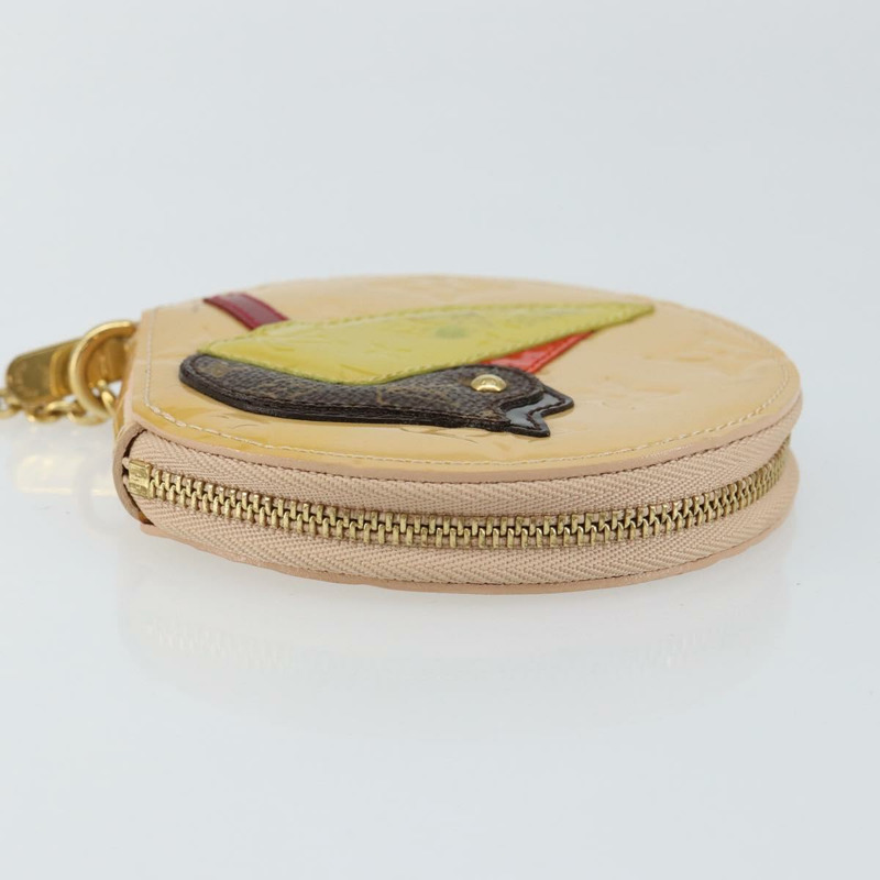 【日本直送】路易威登 Vernis Porte Monnaie Oiseaux 玫瑰花燈籠 M91388 正品 147264-2