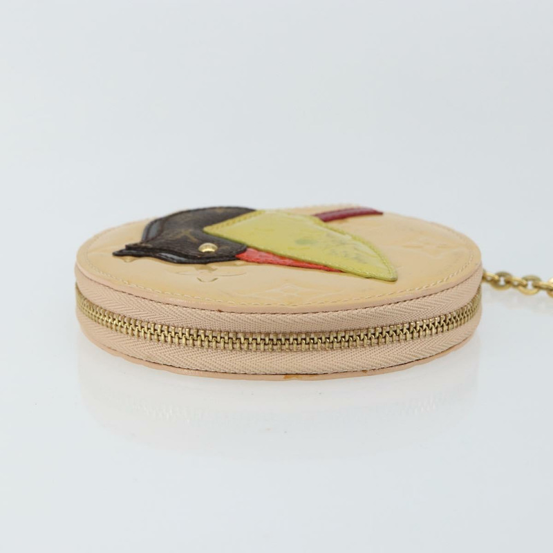 【日本直送】路易威登 Vernis Porte Monnaie Oiseaux 玫瑰花燈籠 M91388 正品 147264-4