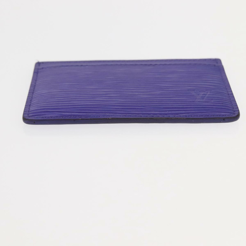【日本直送】路易威登 Epi Porte Cartes 簡約卡片包紫色無花果 M6032G LV 正品 146525-5