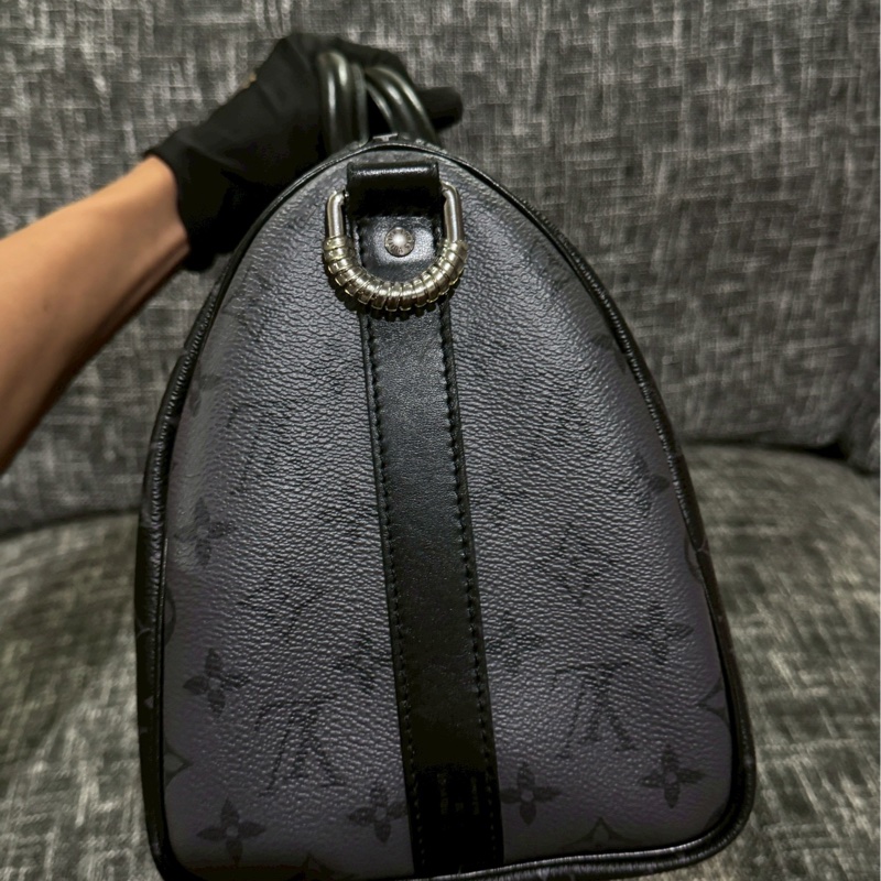 LV keepall35黑老花-2