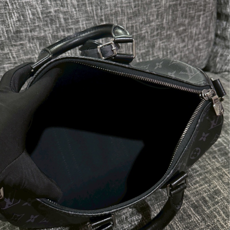 LV keepall35黑老花-6