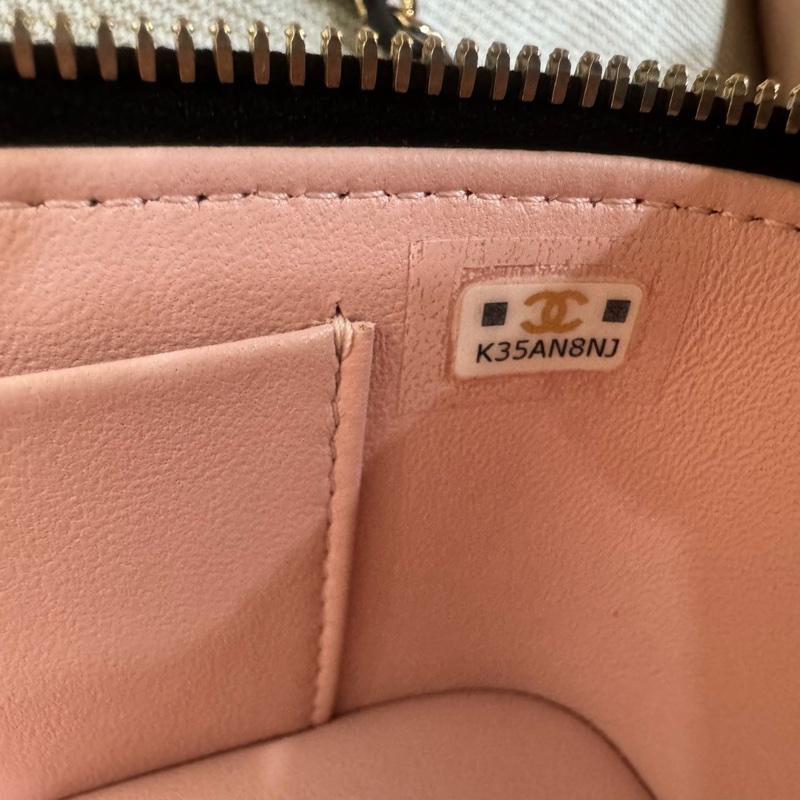 香奈兒Chanel 香奈兒 雙層雙拉鍊化妝箱 長盒子化妝盒-26