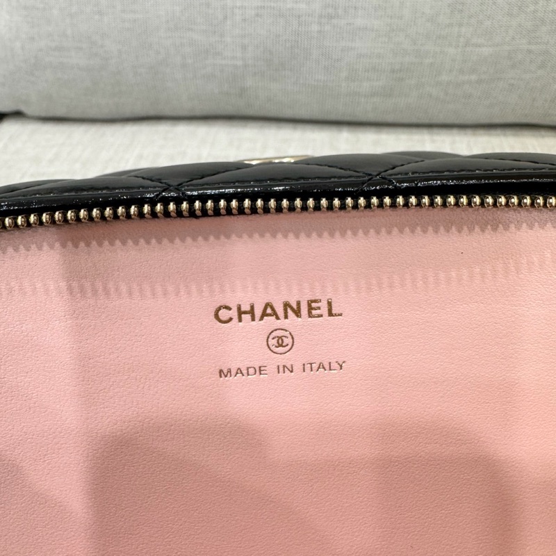 香奈兒Chanel 香奈兒 雙層雙拉鍊化妝箱 長盒子化妝盒-29