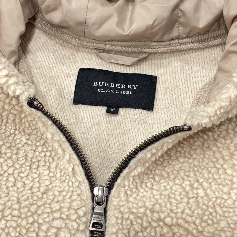 Burberry 黑標 泰迪熊毛毛連帽外套(毛不見了)-8