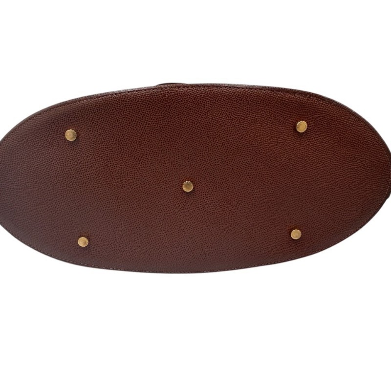 7成新 BVLGARI BROWN LEATHER BAG WITH EXTRA STRAP (思英grse)-2